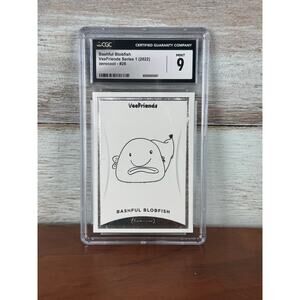 GaryVee Veefriends x Zerocool Series 1 CGC 9 Bashful Blobfish Core /22